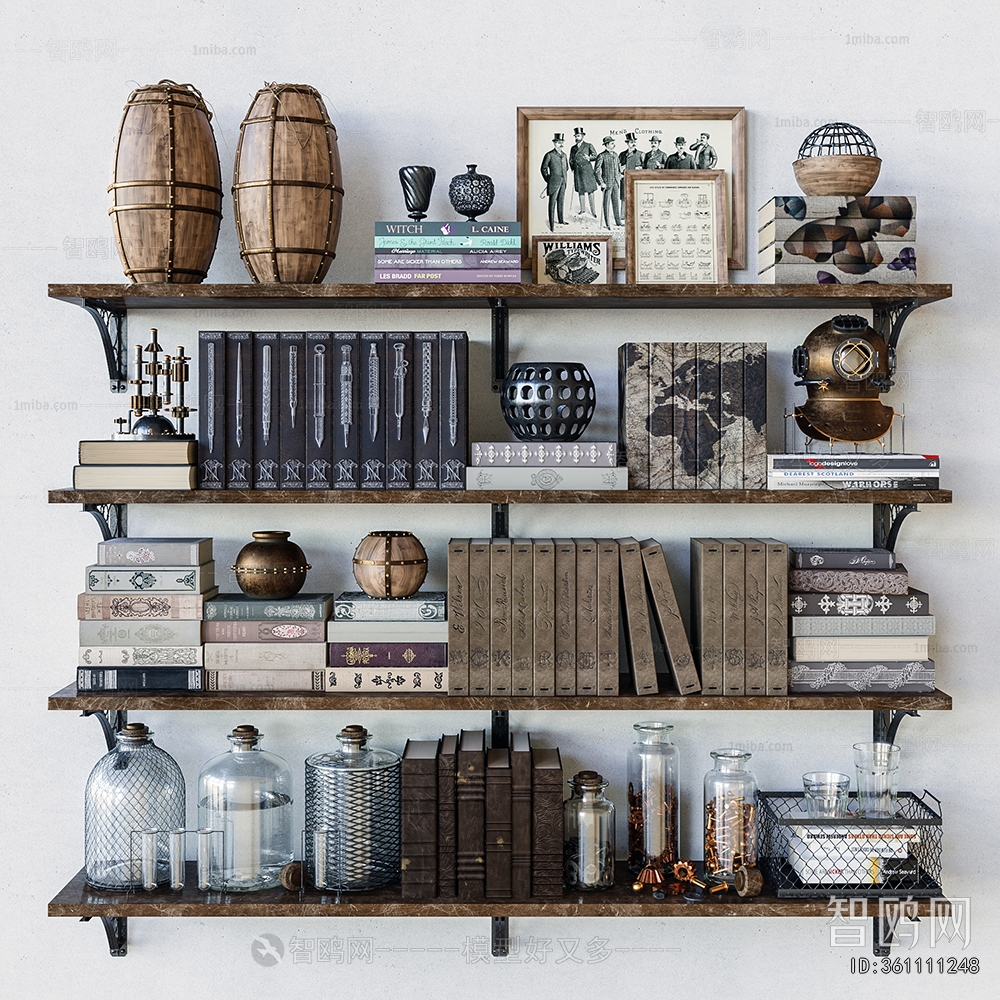 Industrial Style Decorative Set