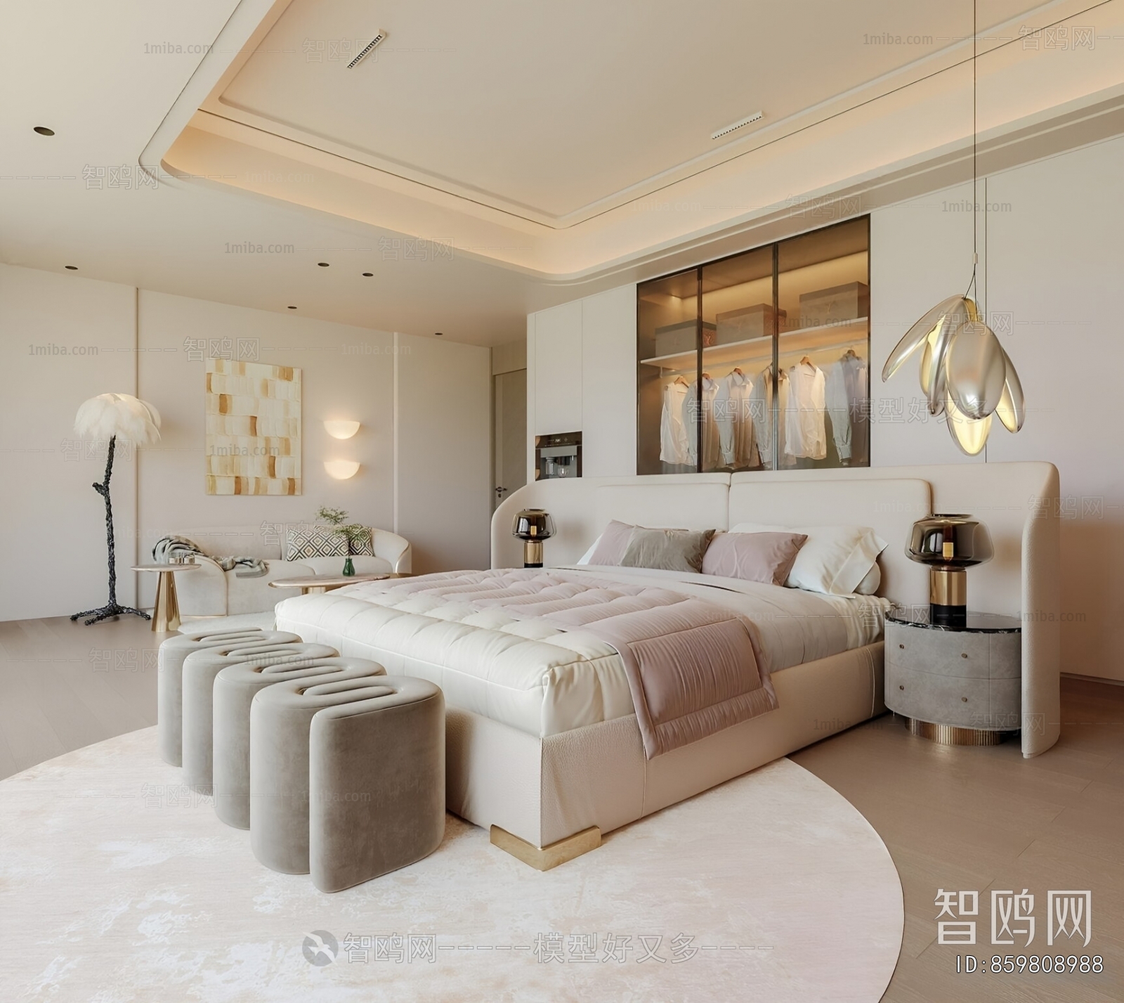 French Style Girl's Room Daughter's Room