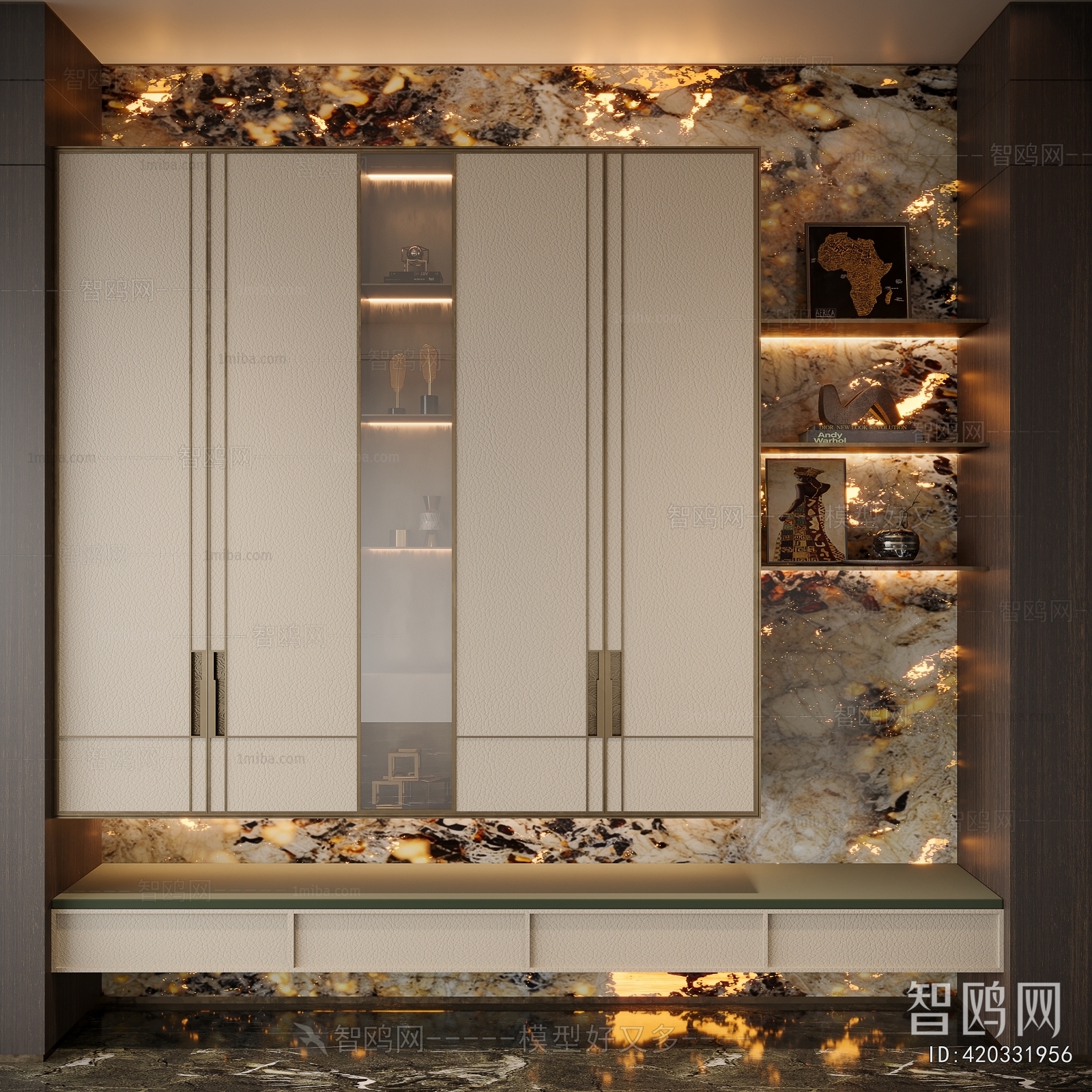 Modern Entrance Cabinet