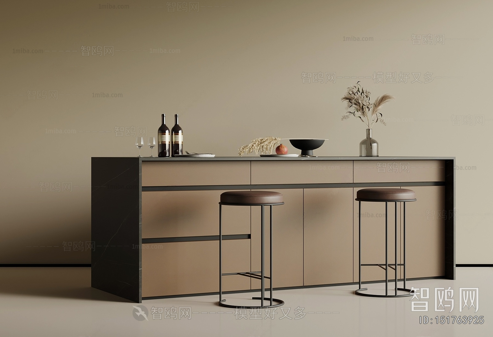 Modern Counter Bar