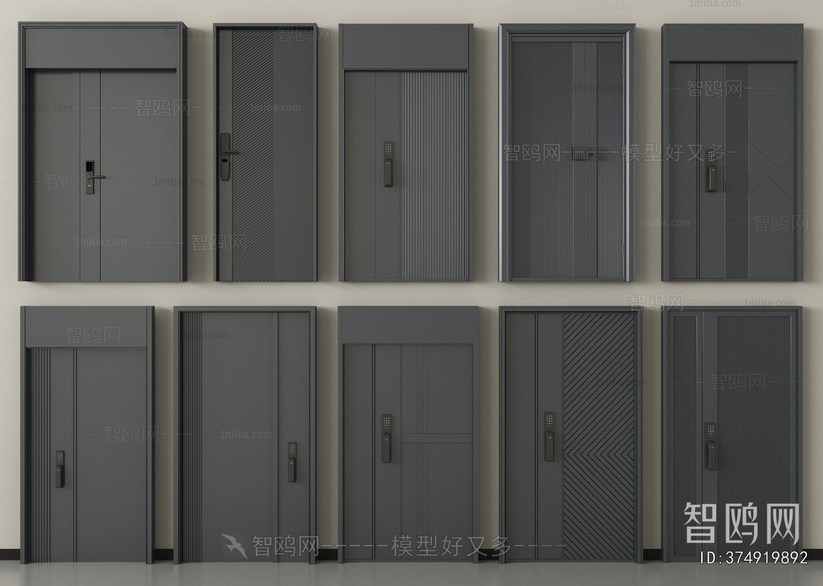 Modern Entrance Door