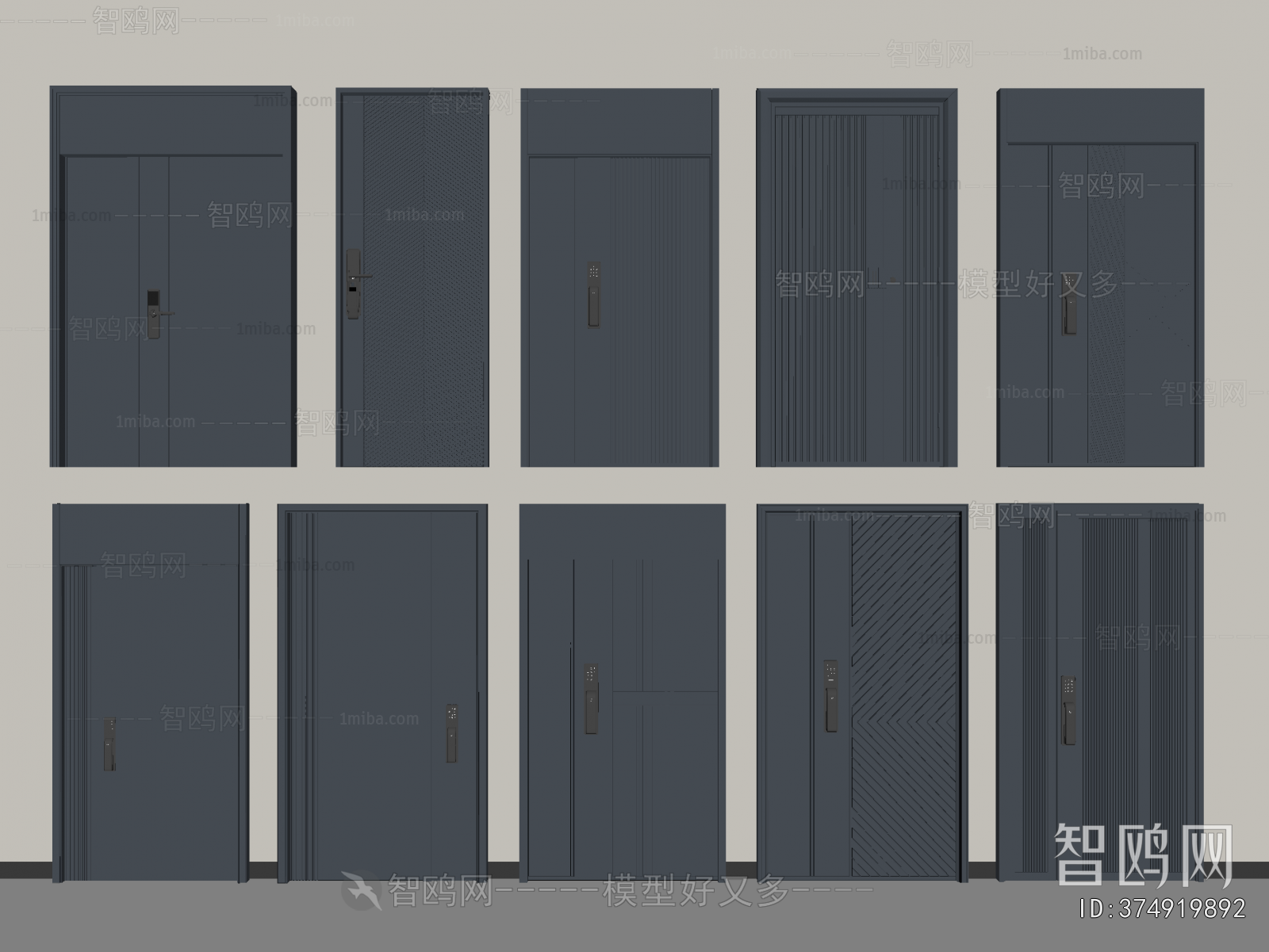 Modern Entrance Door