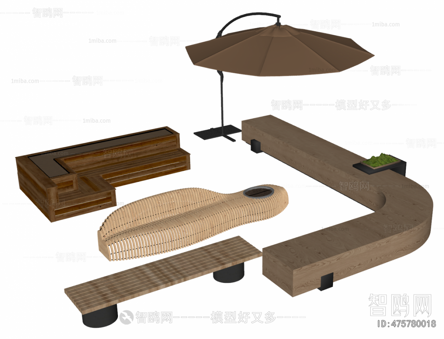 Modern Communal Chair