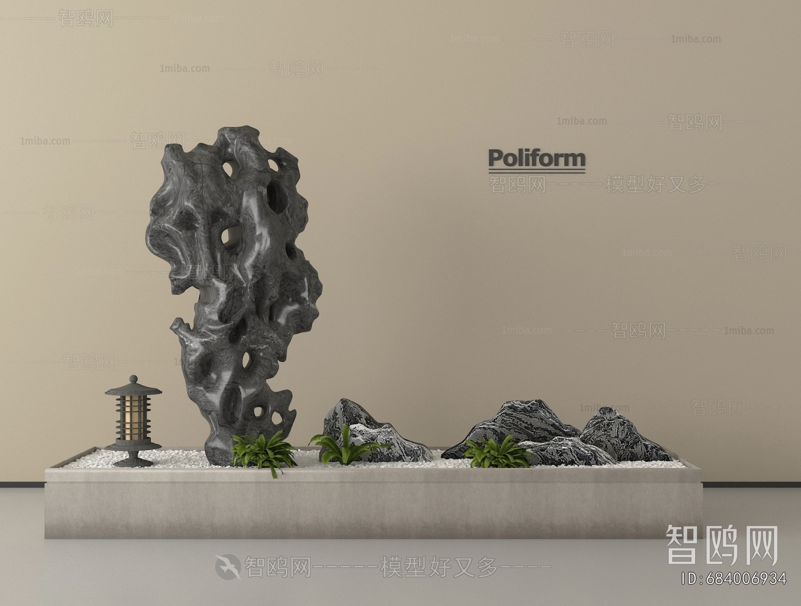 New Chinese Style Plant Landscaping