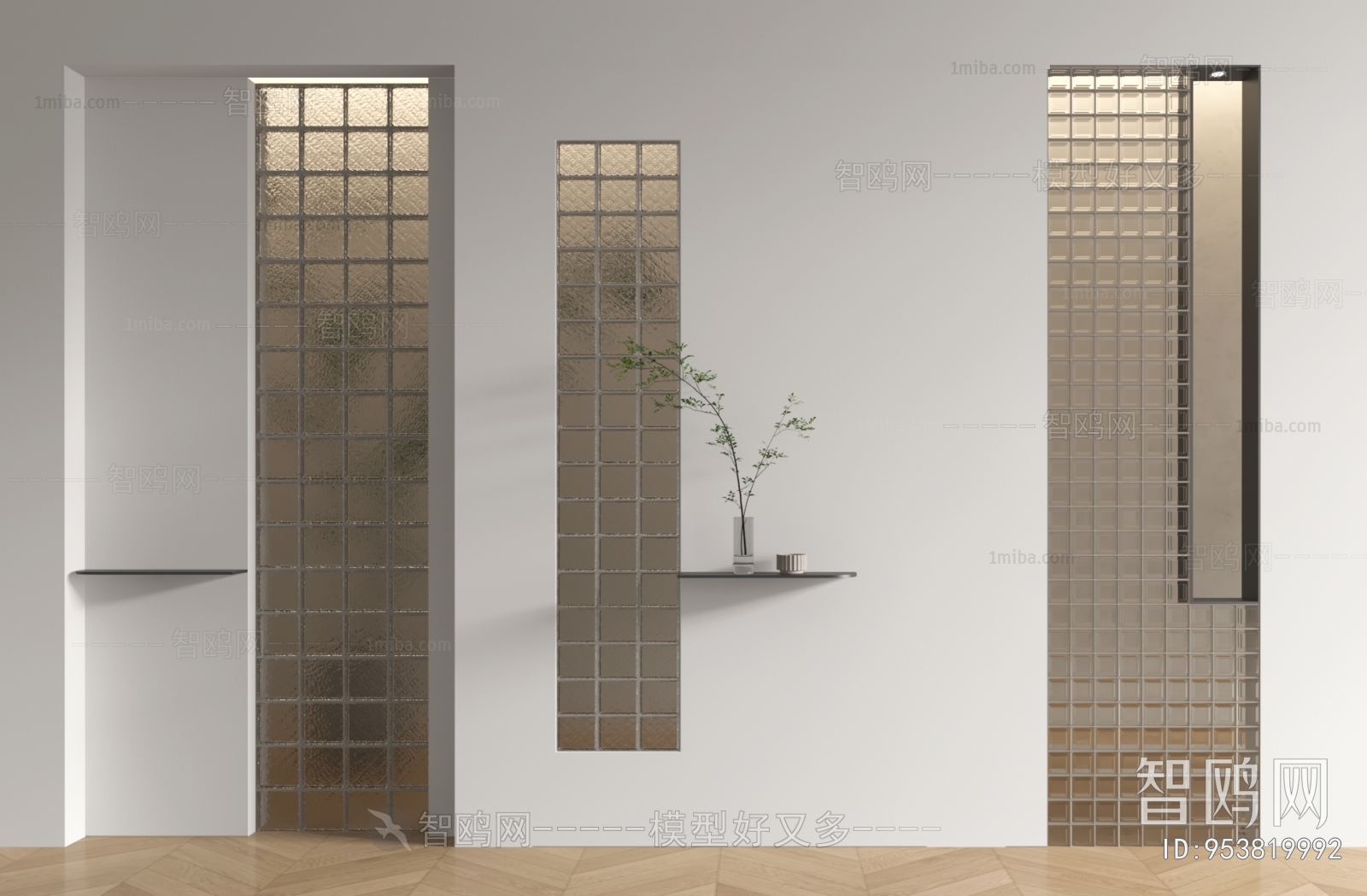 Modern Glass Screen Partition