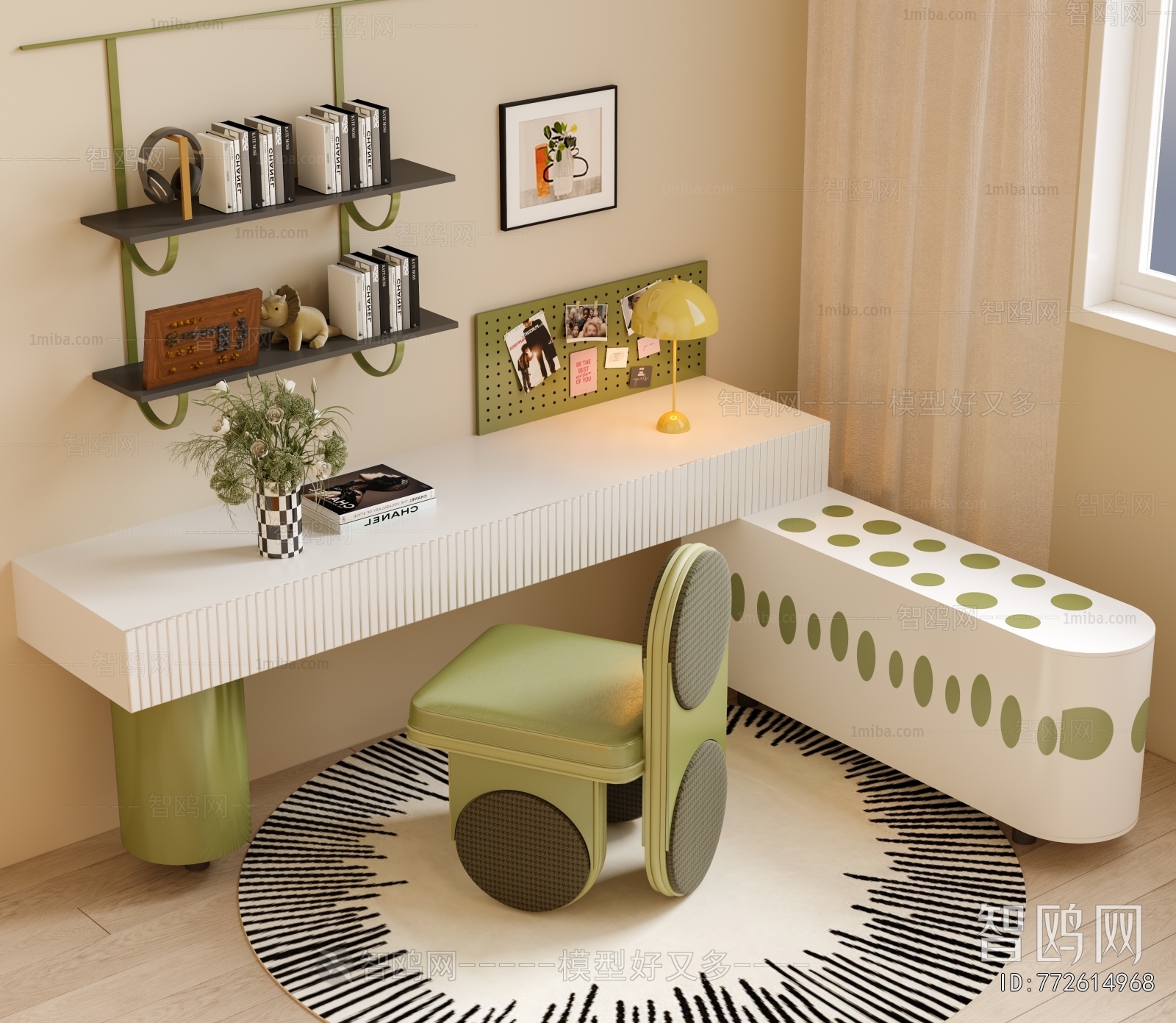 Modern Computer Desk And Chair