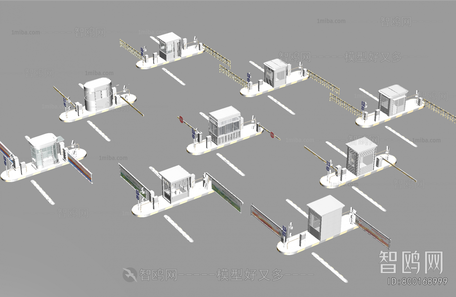 Modern Security Booth