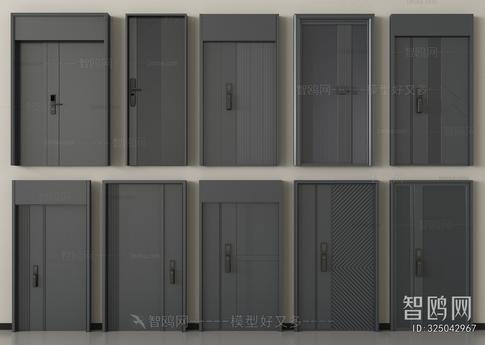 Modern Entrance Door