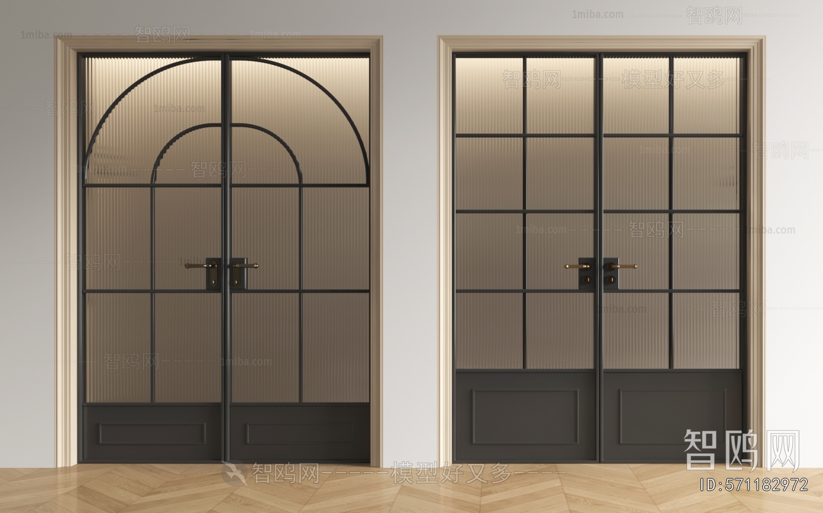 French Style Double Door