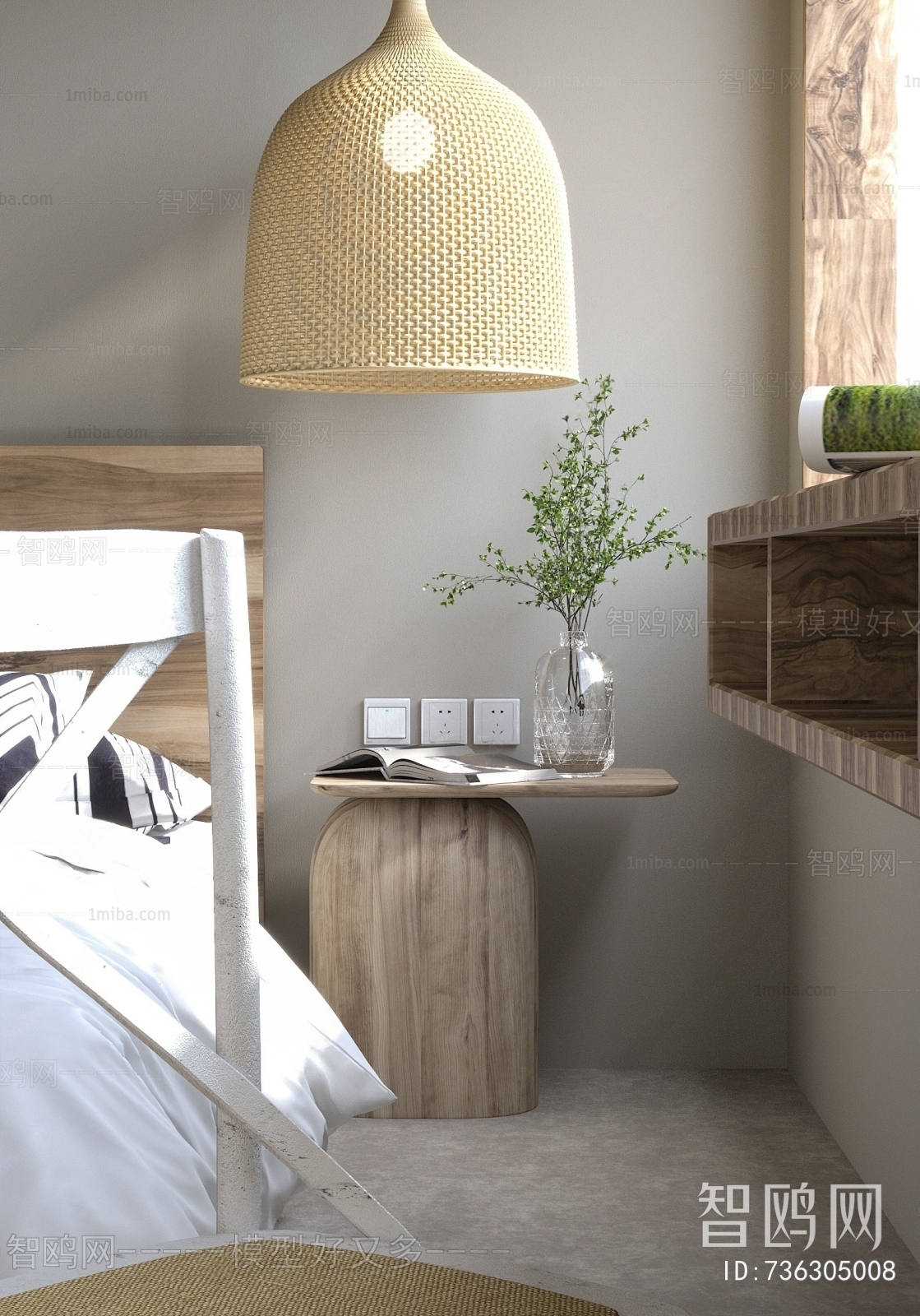 Modern Aquatic Green Plant