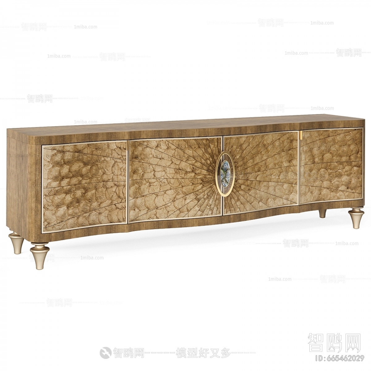 New Chinese Style TV Cabinet