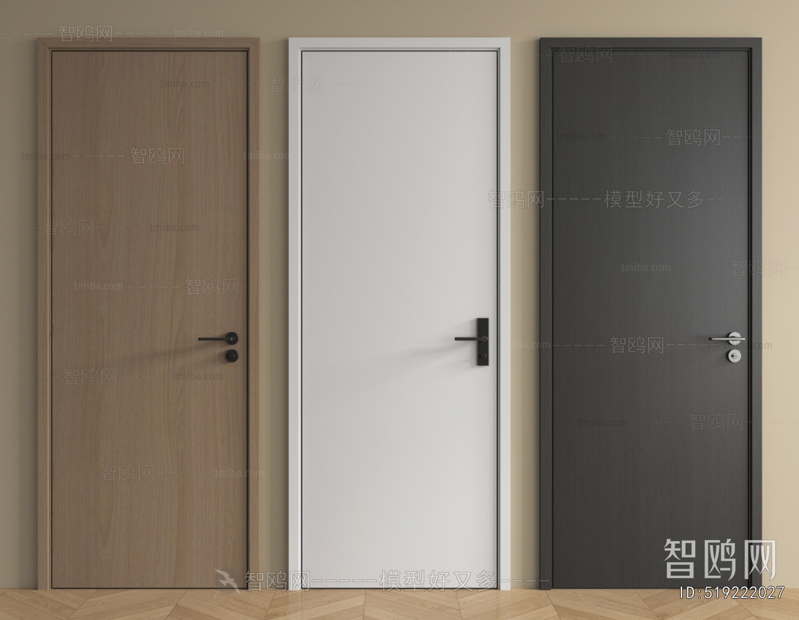 Modern Single Door