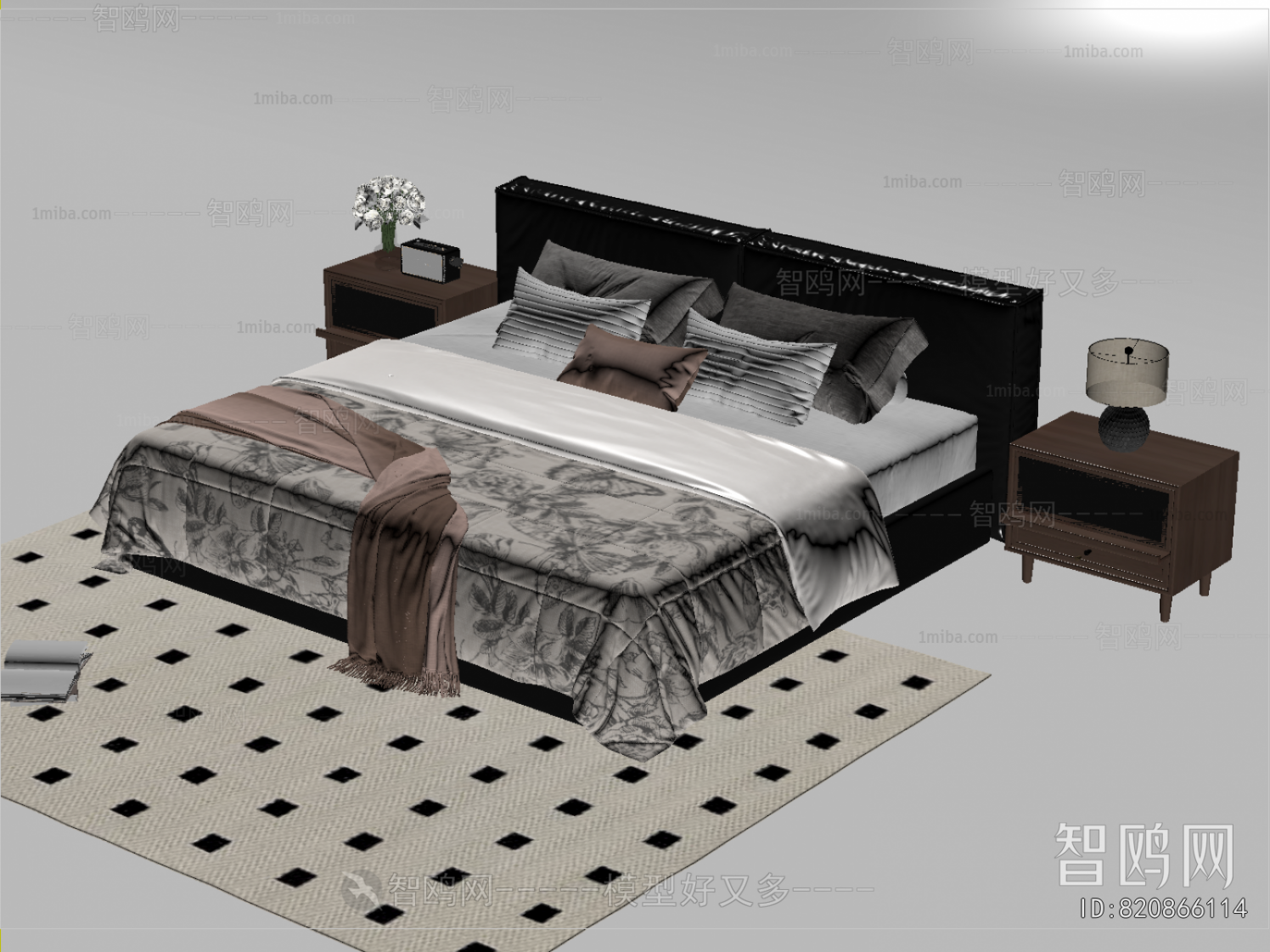 Modern Double Bed