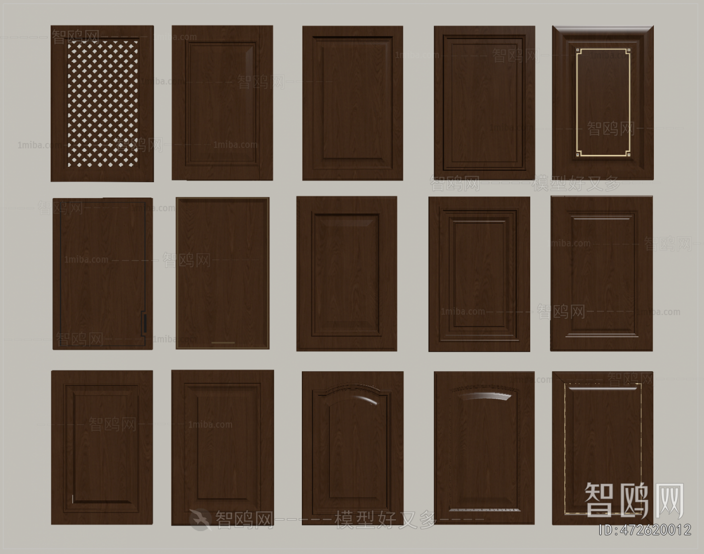 New Chinese Style Door Panel