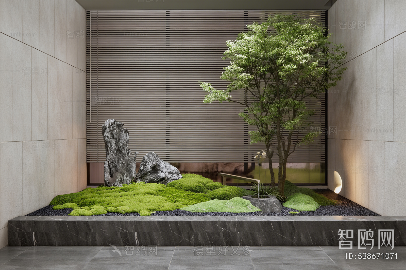 New Chinese Style Plant Landscaping