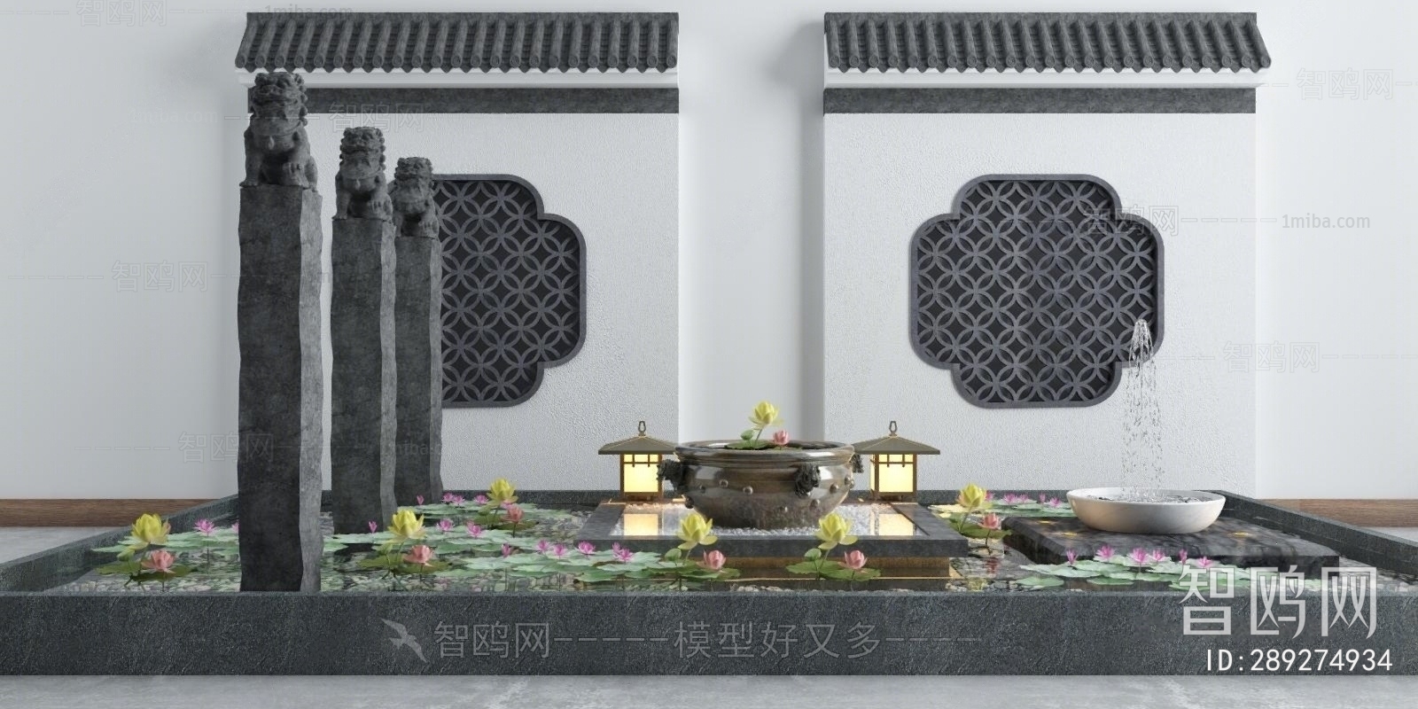 New Chinese Style Garden