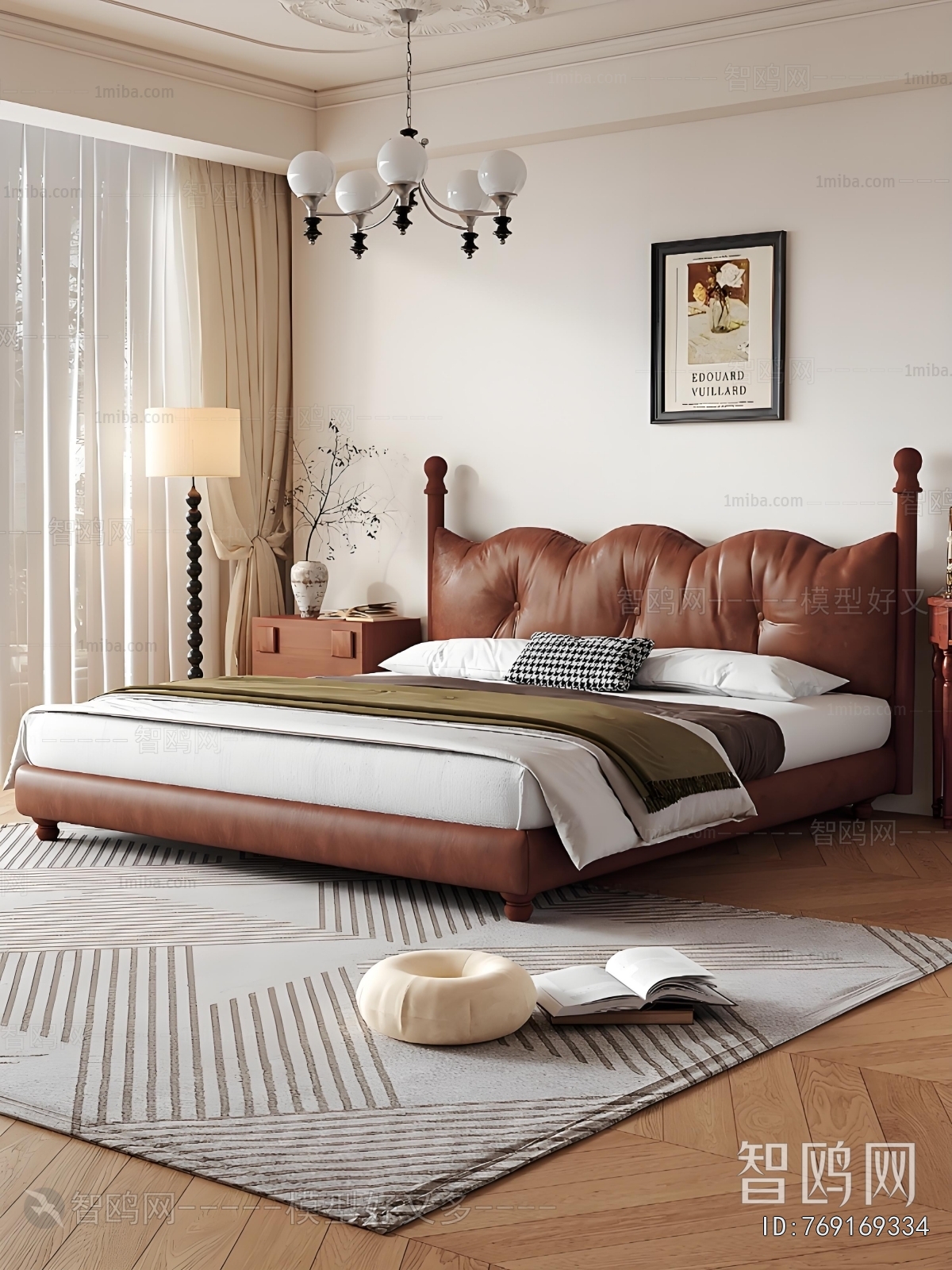 French Style Double Bed
