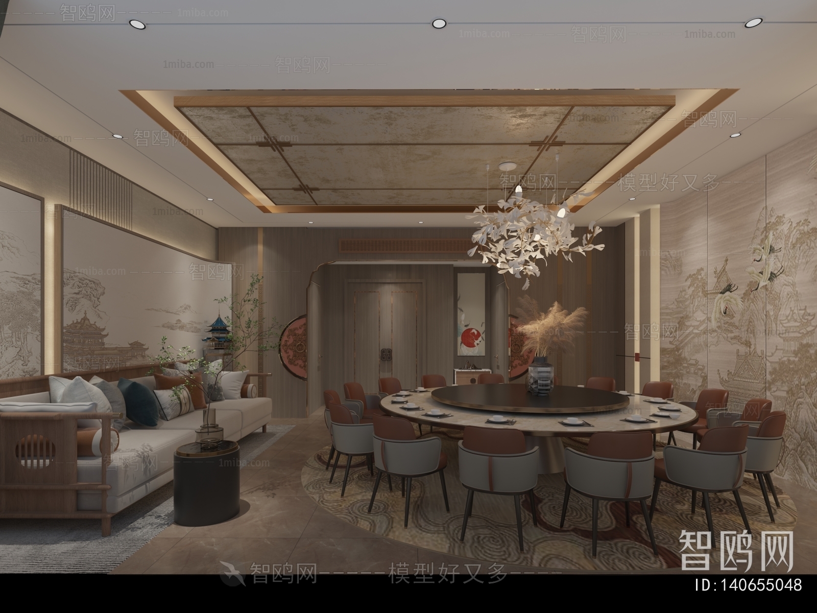 New Chinese Style Restaurant Box