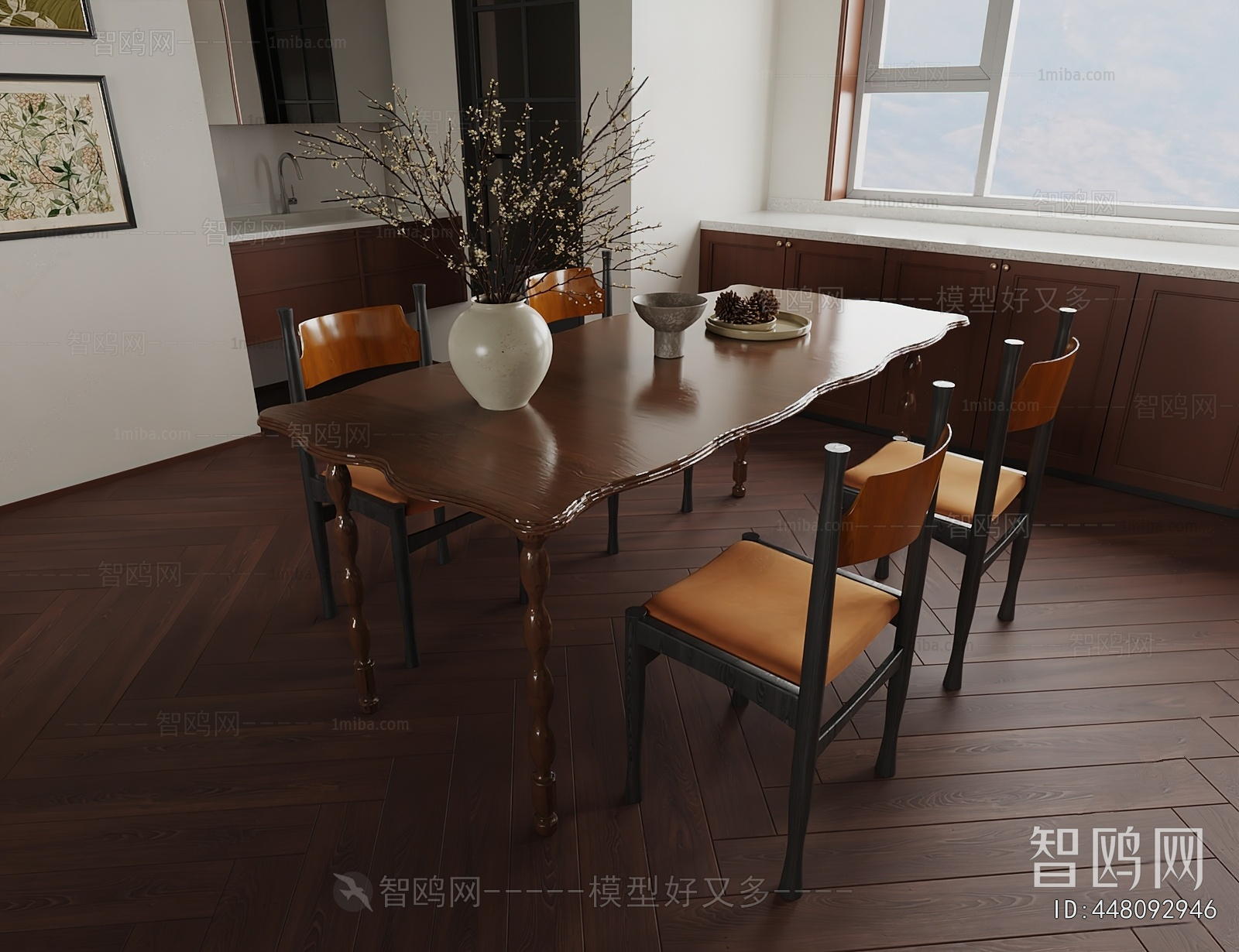 French Style Dining Table And Chairs