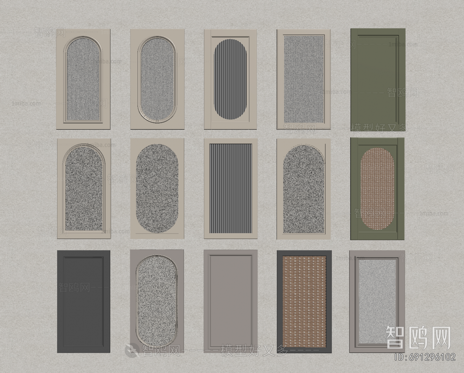 French Style Door Panel