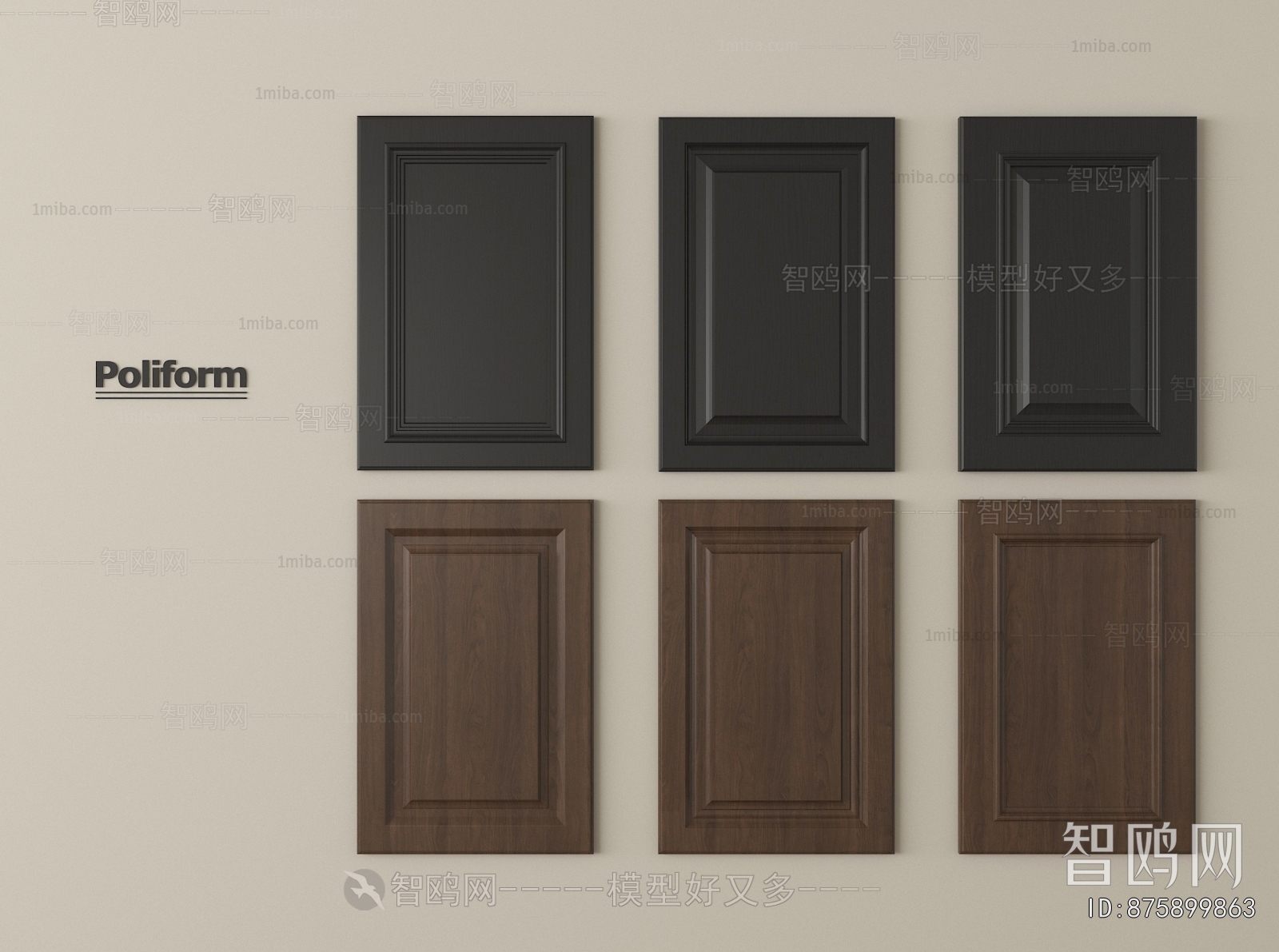 New Chinese Style Door Panel