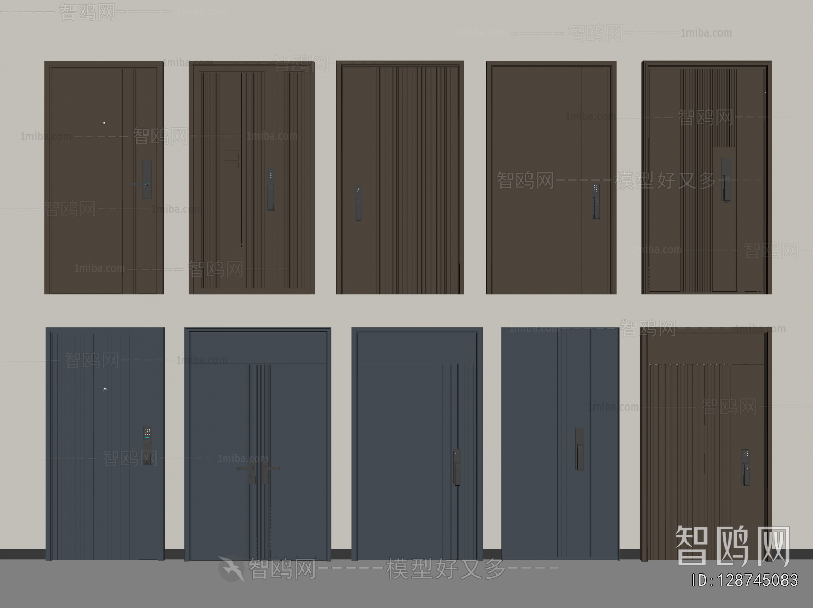 Modern Entrance Door