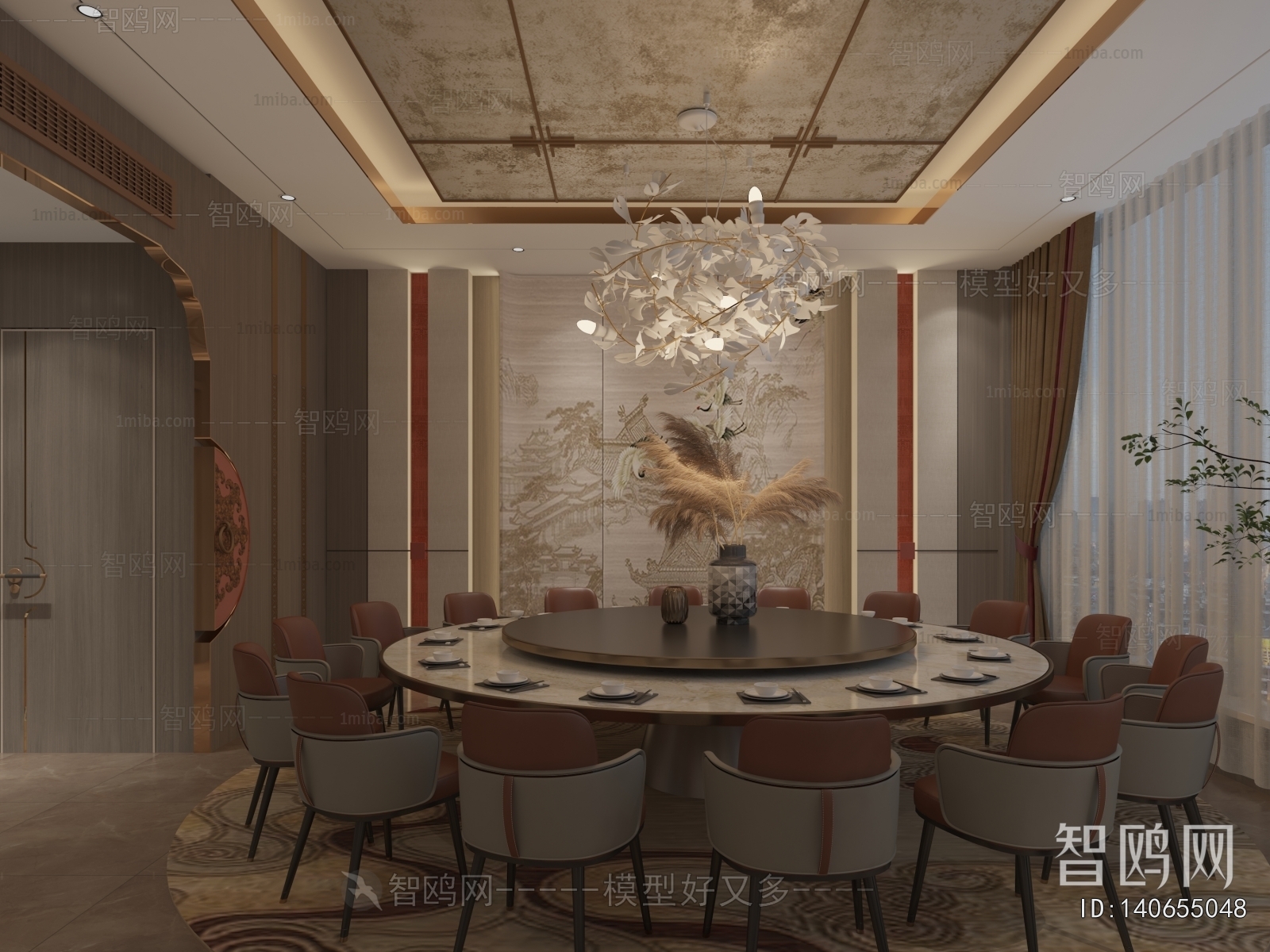 New Chinese Style Restaurant Box