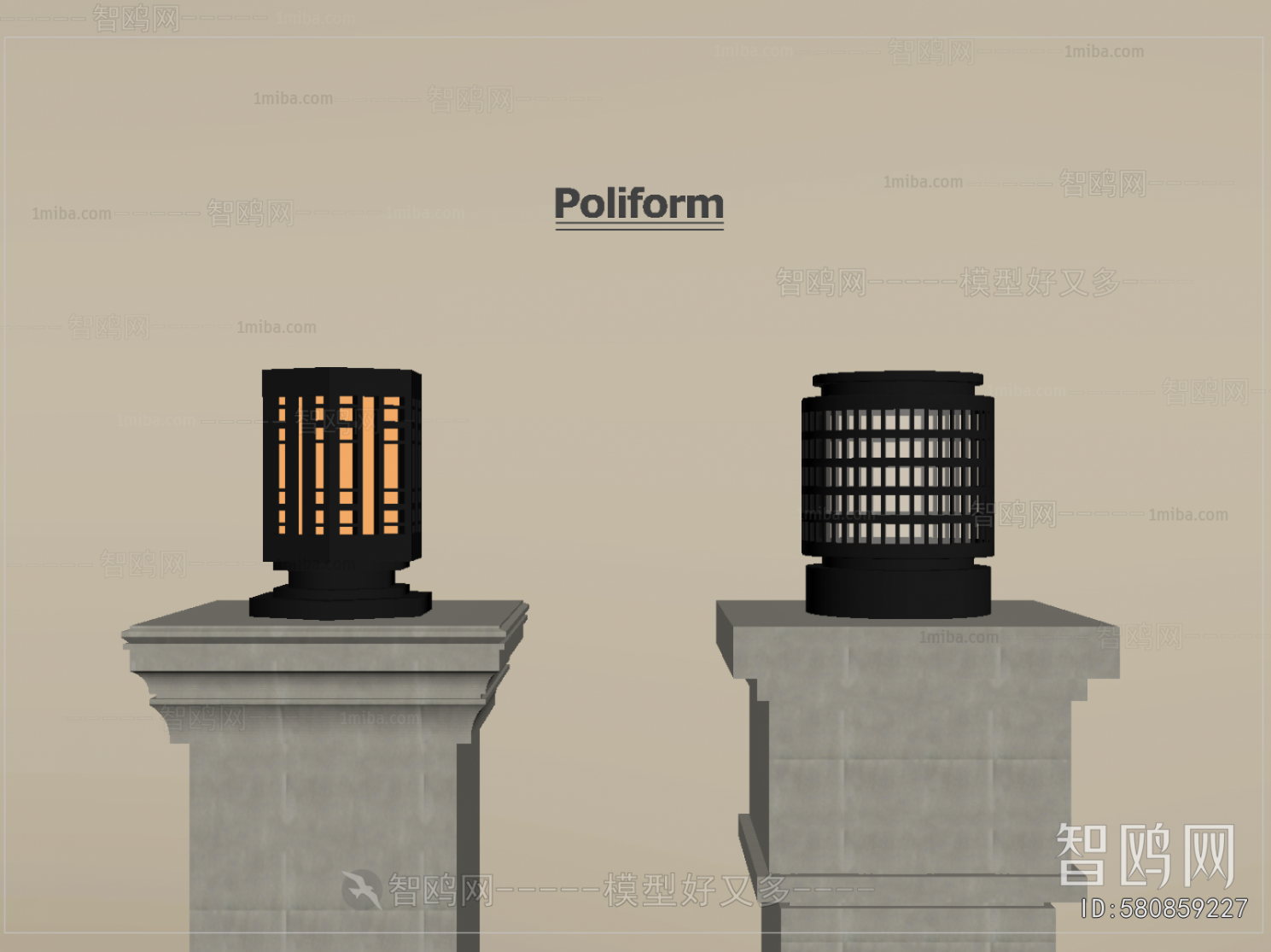 New Chinese Style Outdoor Light