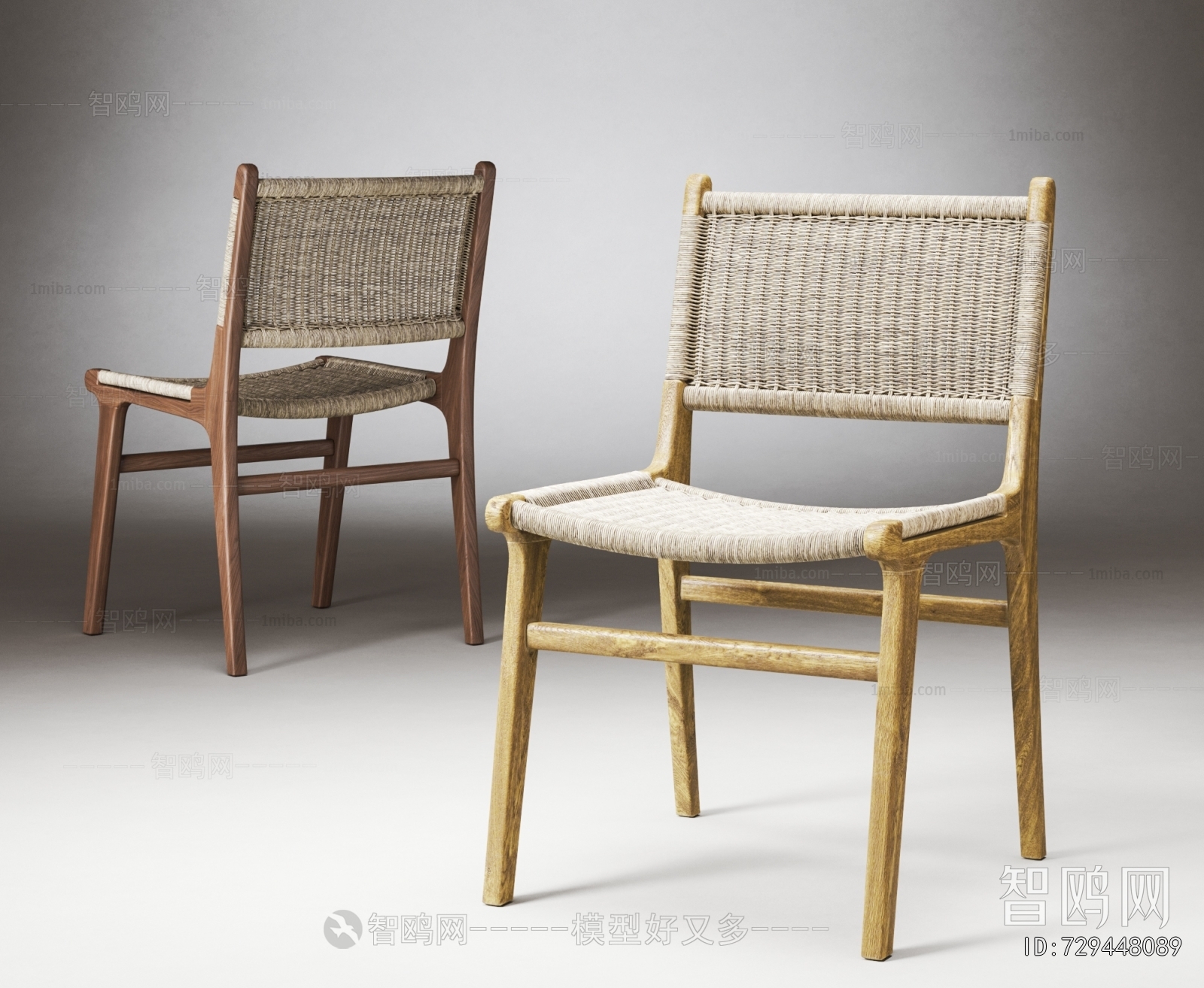 Wabi-sabi Style Dining Chair