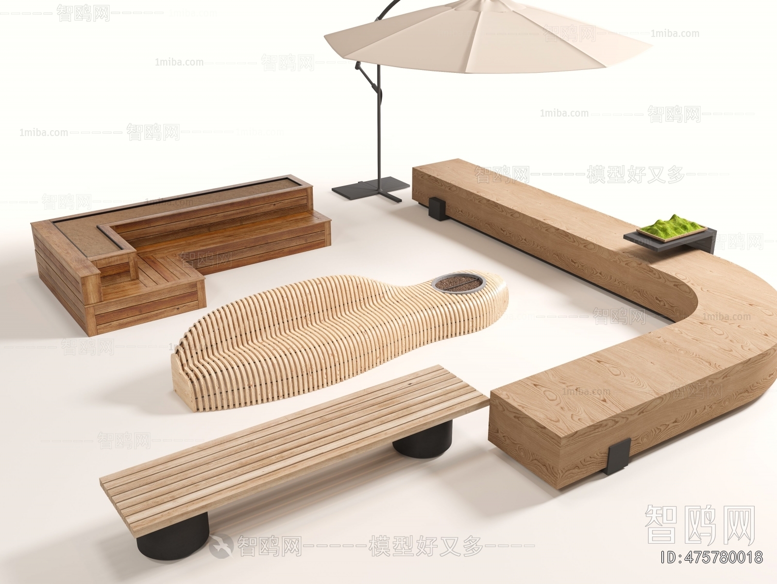 Modern Communal Chair