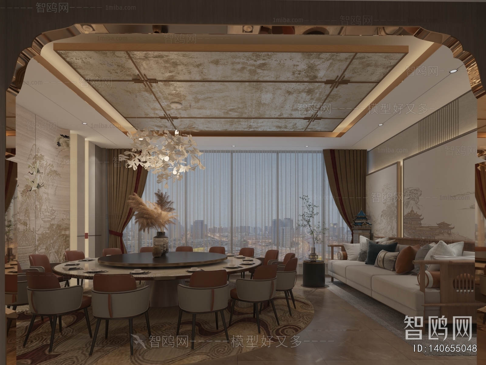 New Chinese Style Restaurant Box