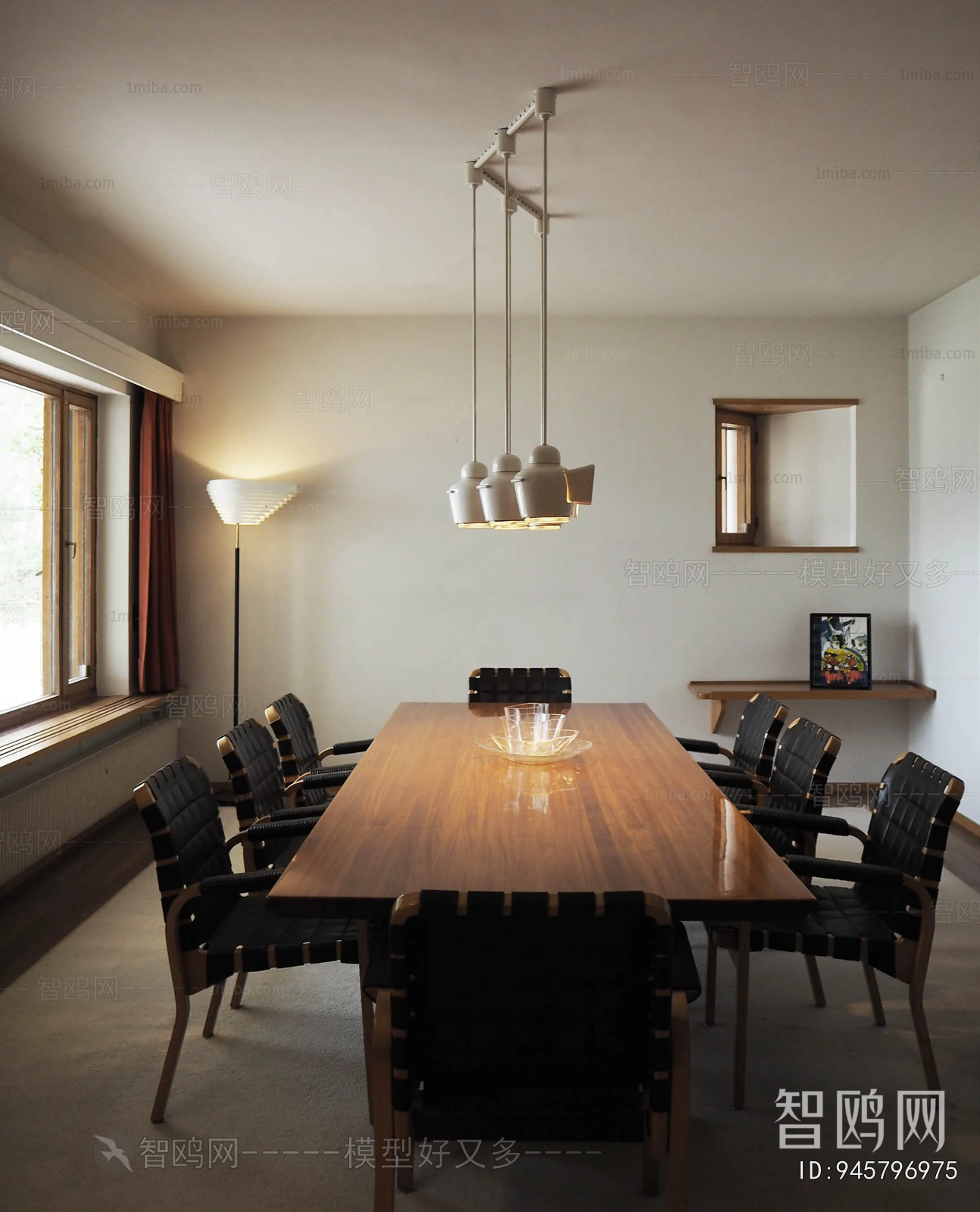 Wabi-sabi Style Dining Room