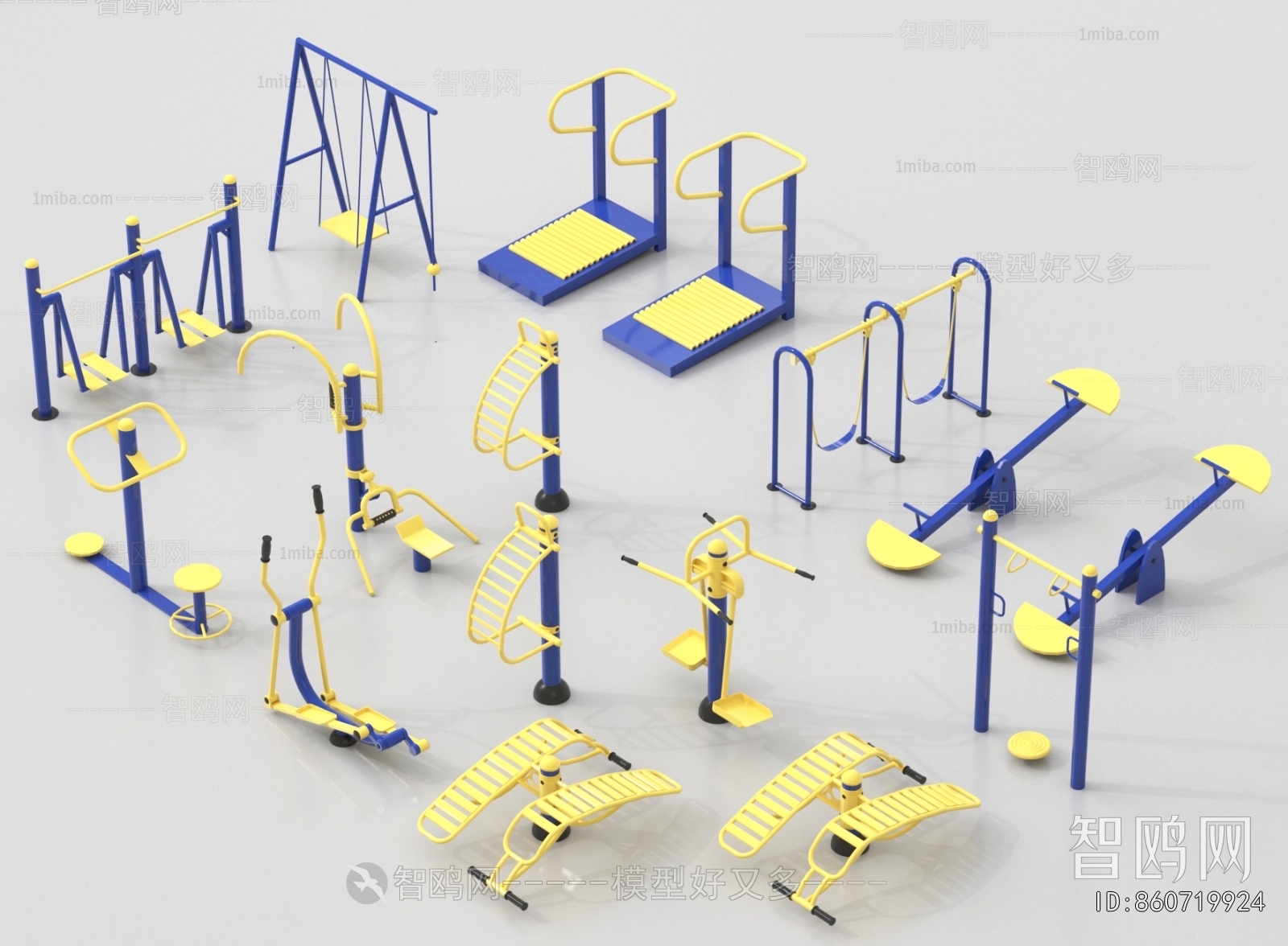 Modern Fitness Equipment