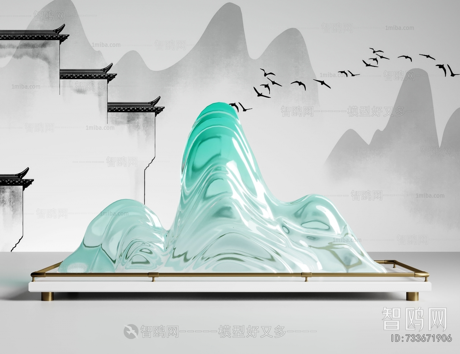 New Chinese Style Sculpture