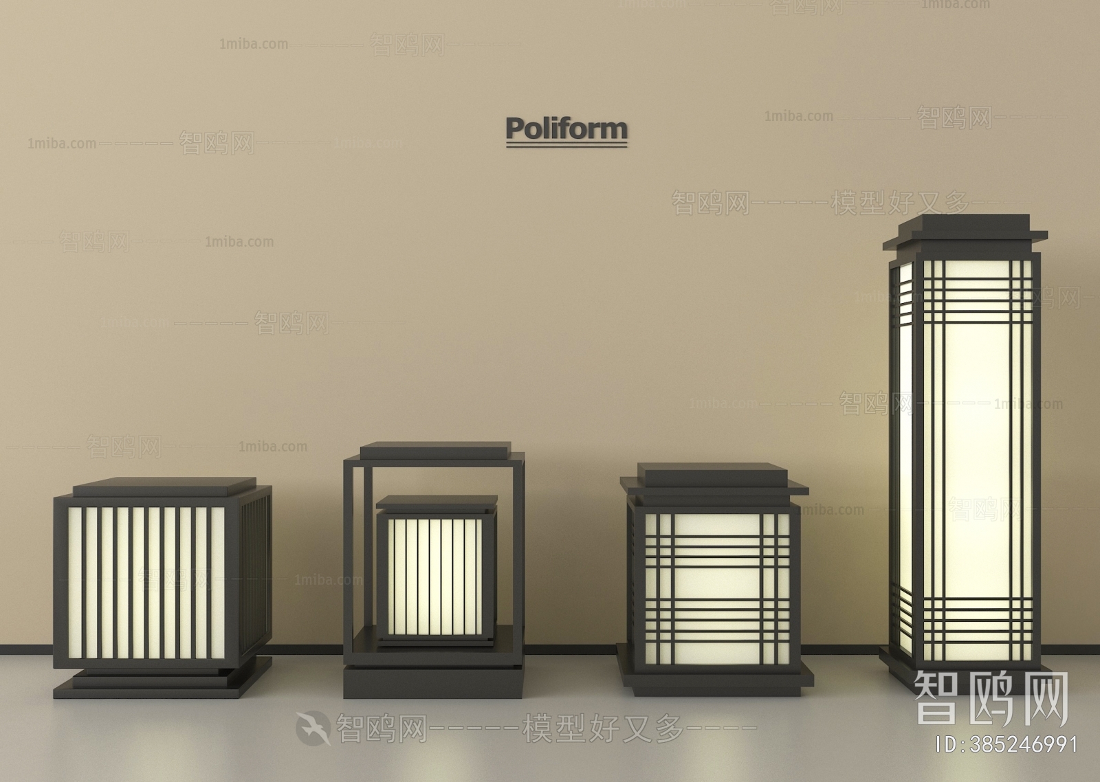 New Chinese Style Outdoor Light