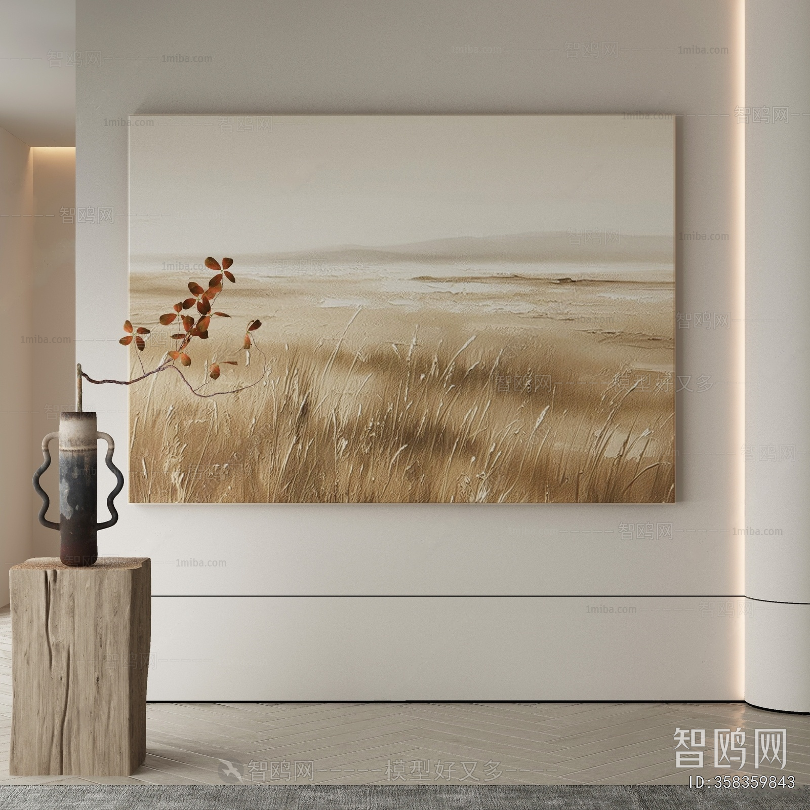 Wabi-sabi Style Painting