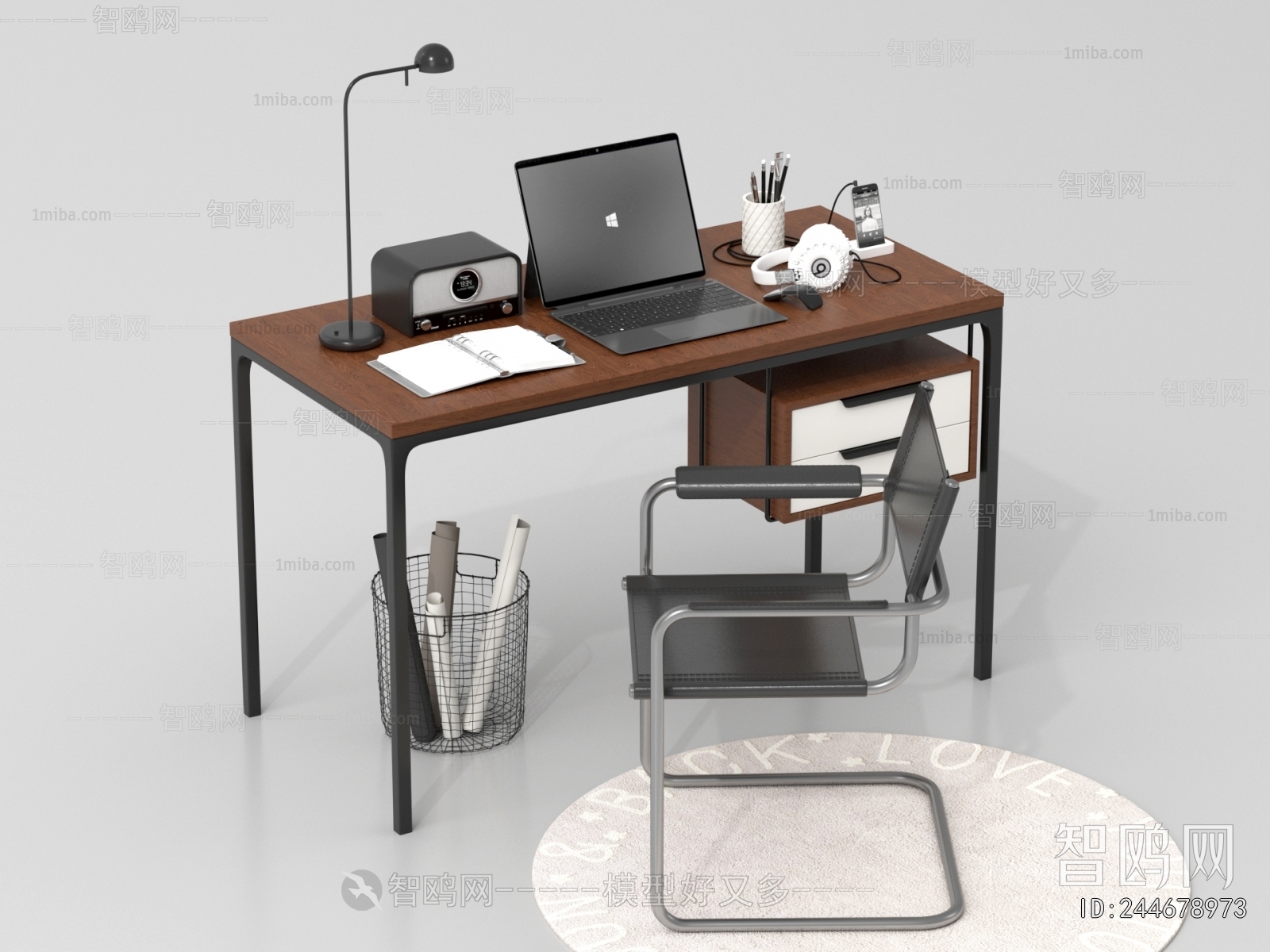 Modern Computer Desk And Chair