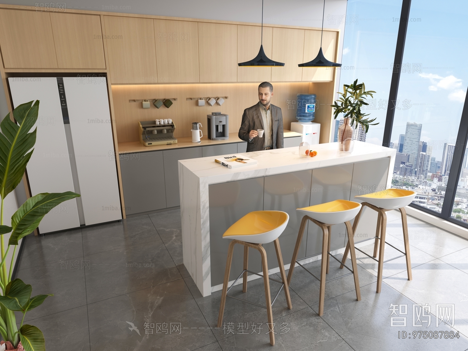 Modern Office Tea Room