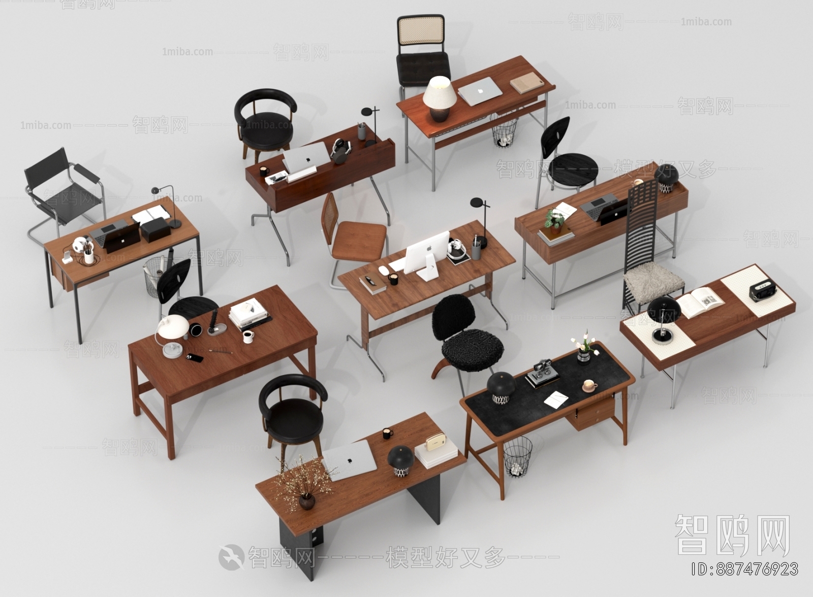 Modern Computer Desk And Chair