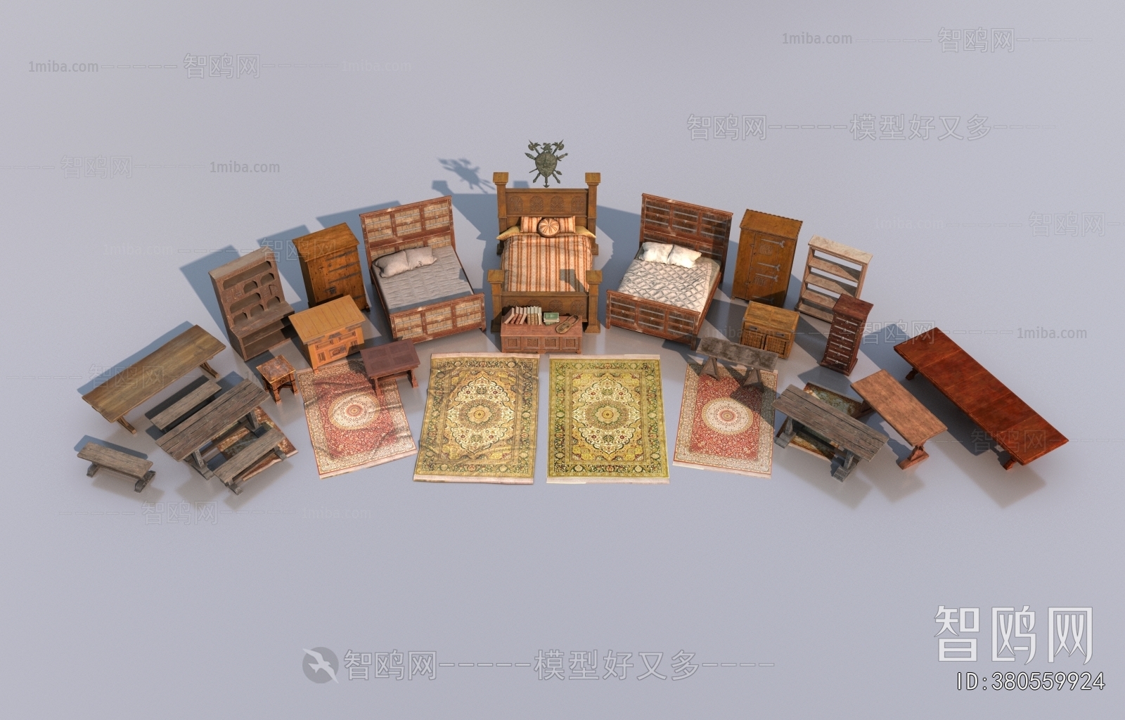 European Style Double Bed