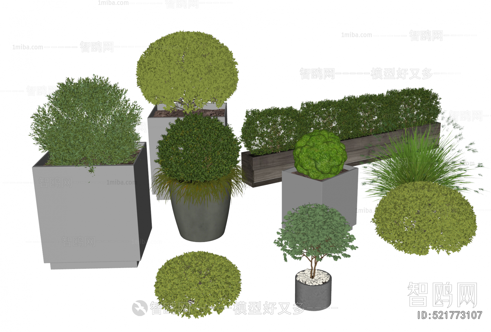 Modern Flower Bed, Flower Bowl, Flower Box