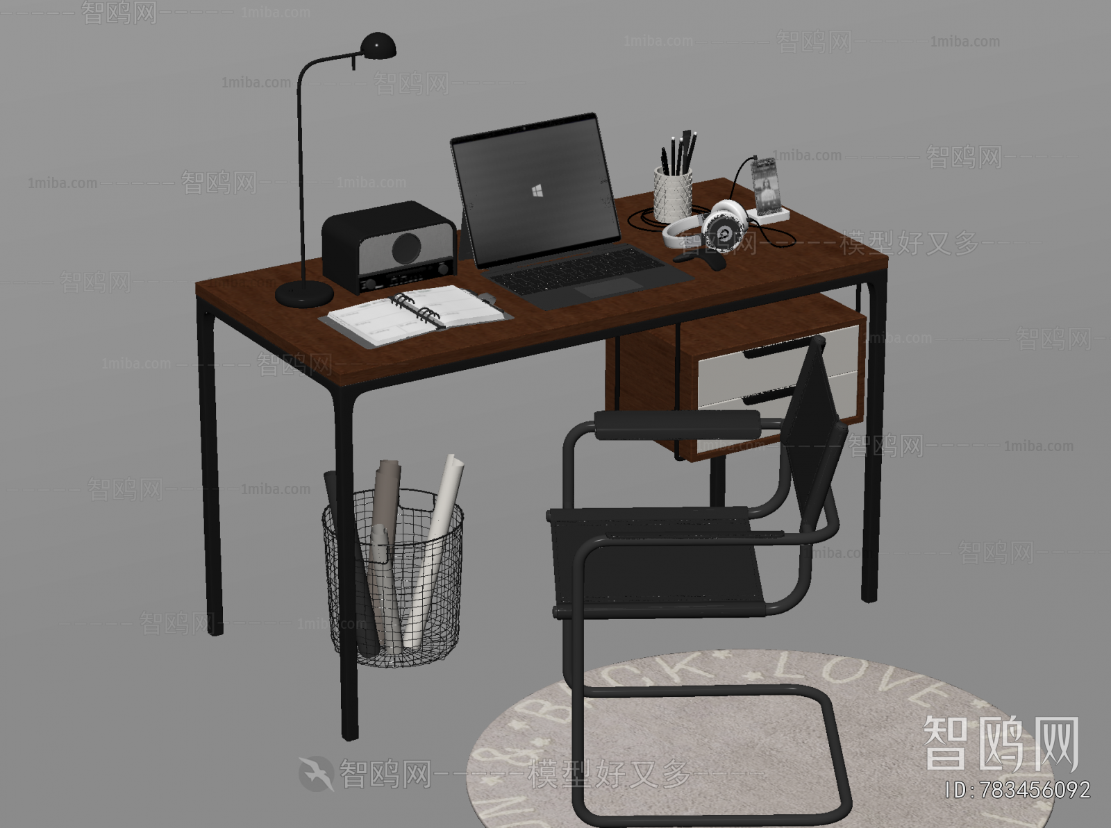 Modern Computer Desk And Chair