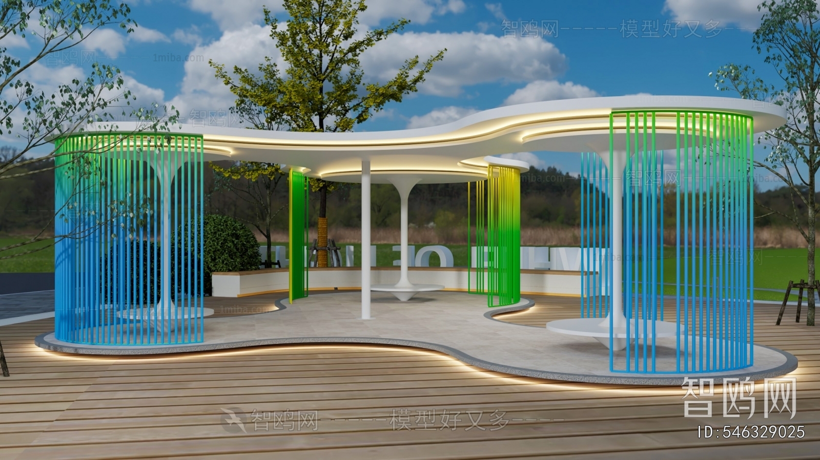 New Chinese Style Pavilion