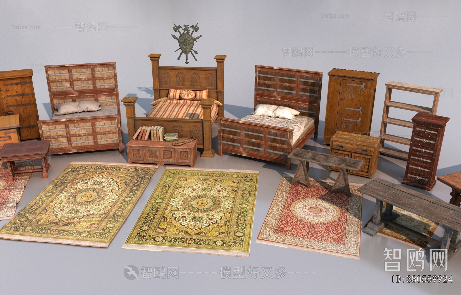 European Style Double Bed