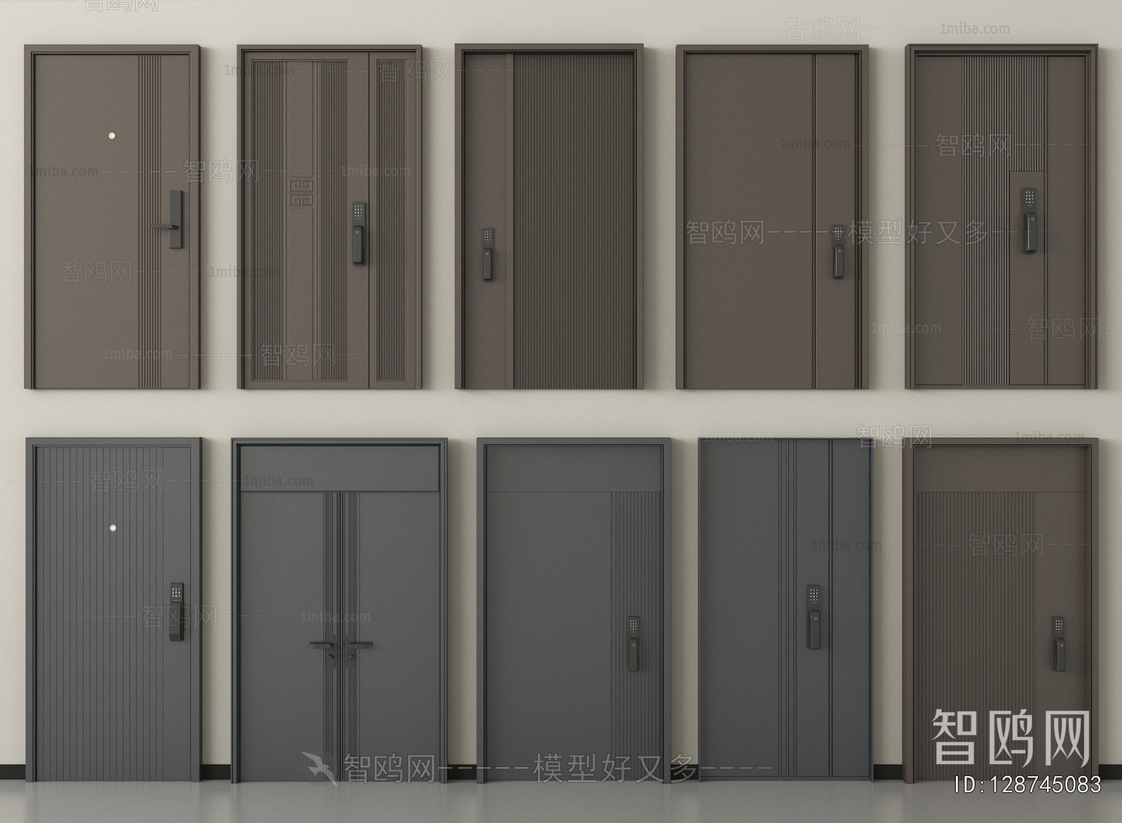 Modern Entrance Door