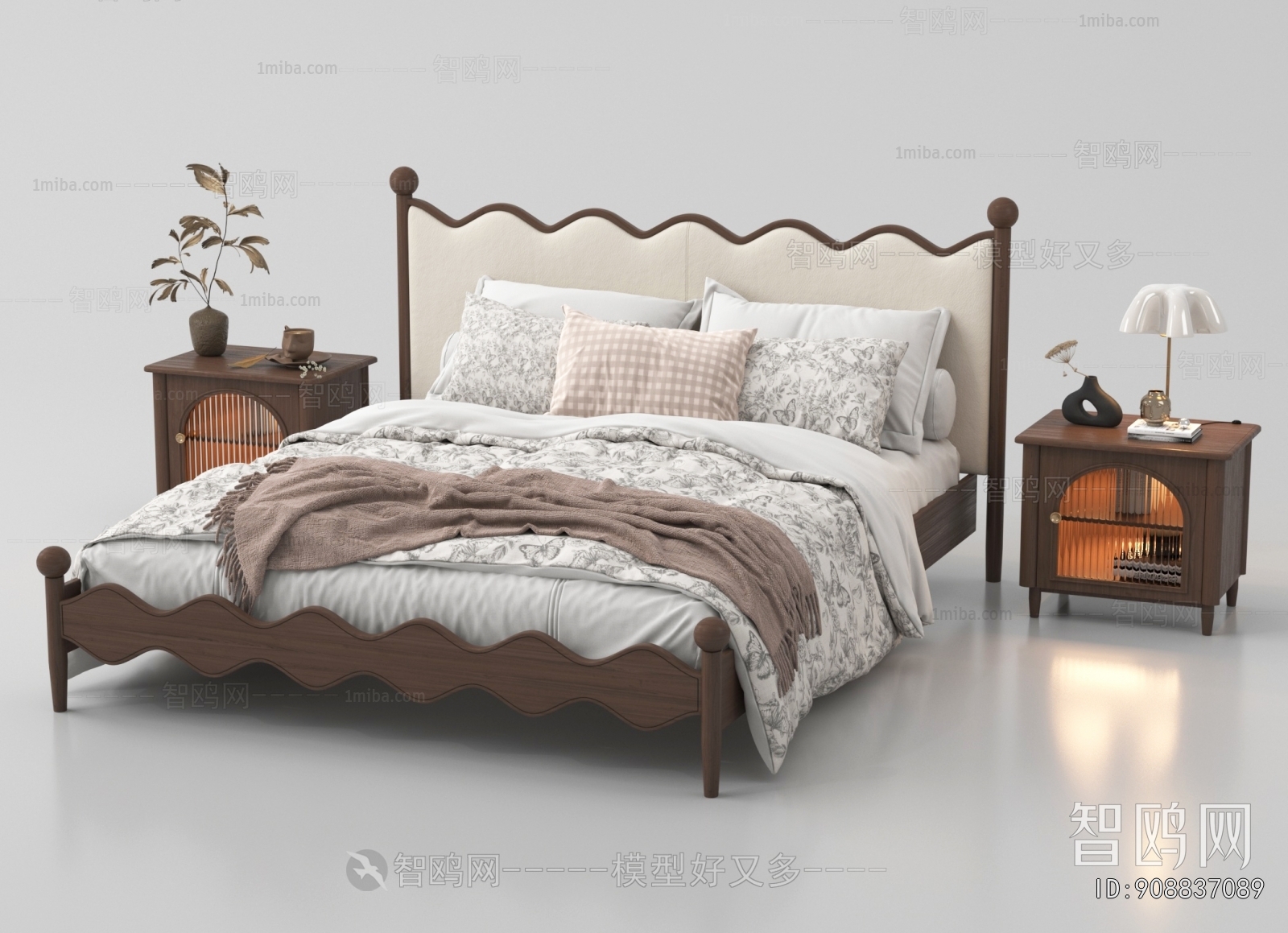 French Style Double Bed