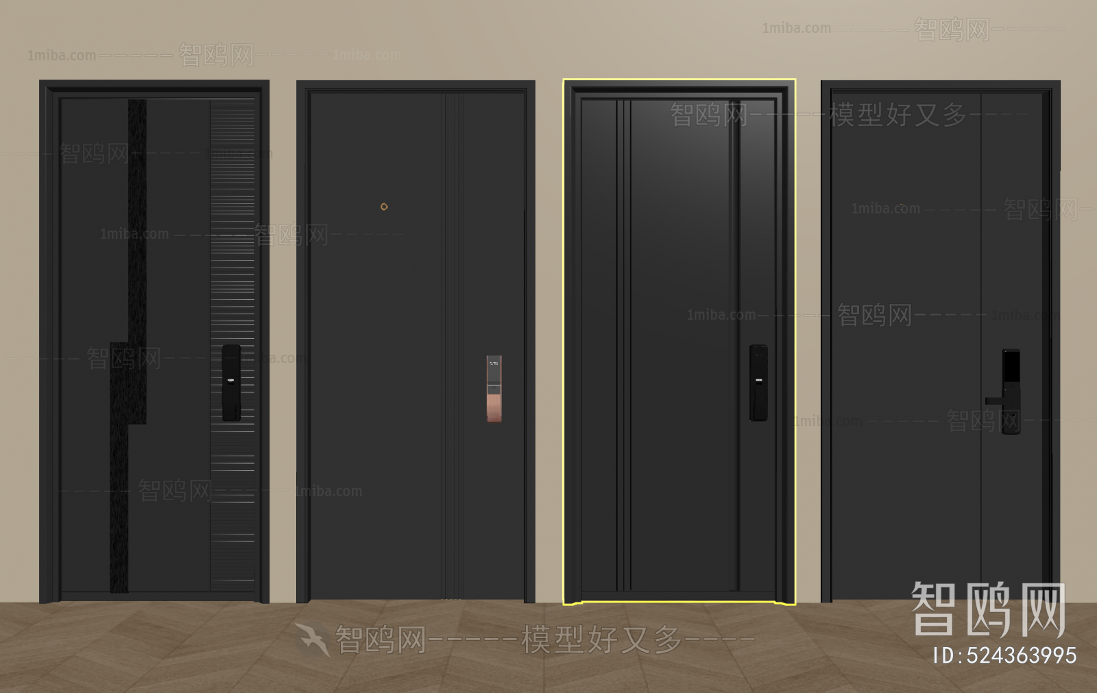 Modern Entrance Door