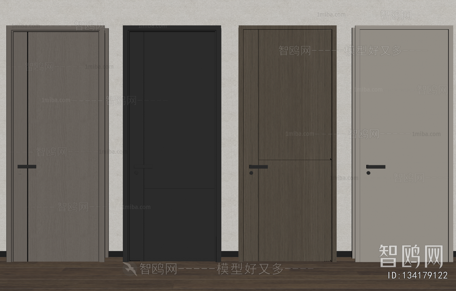 Modern Single Door