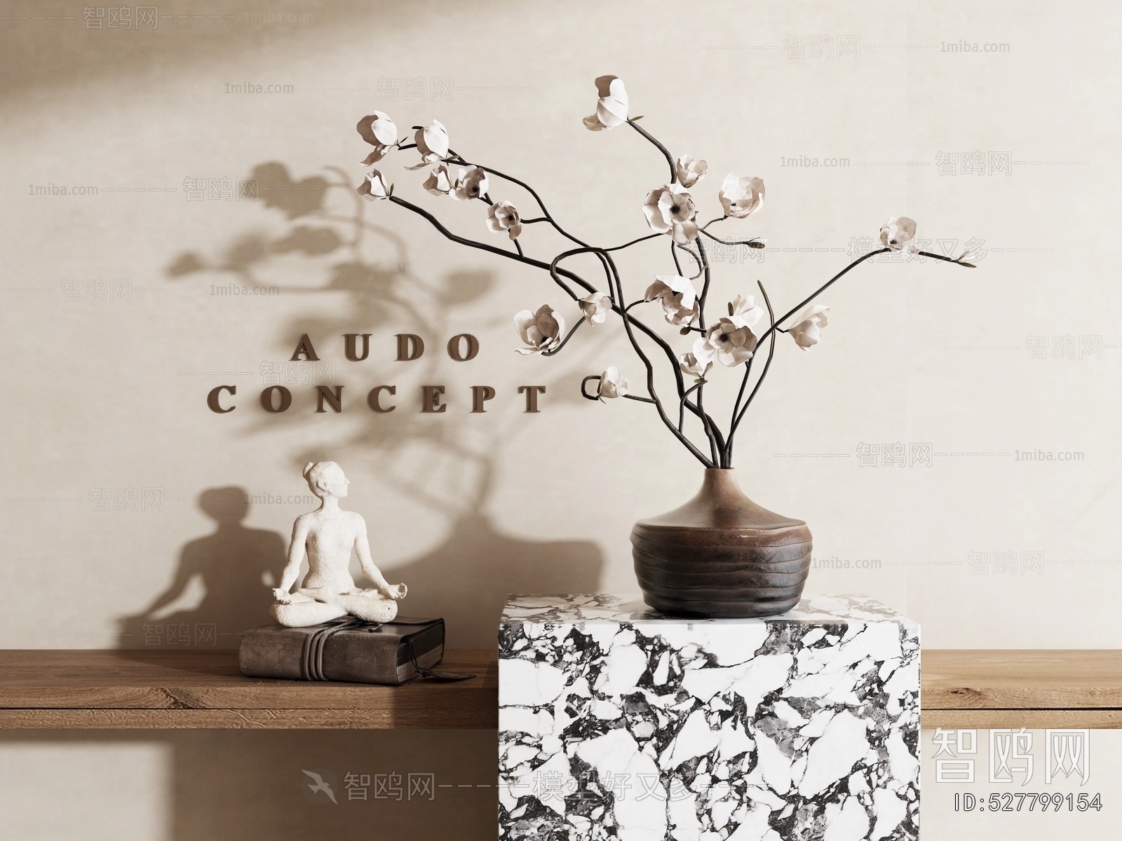 Wabi-sabi Style Flower Arrangement