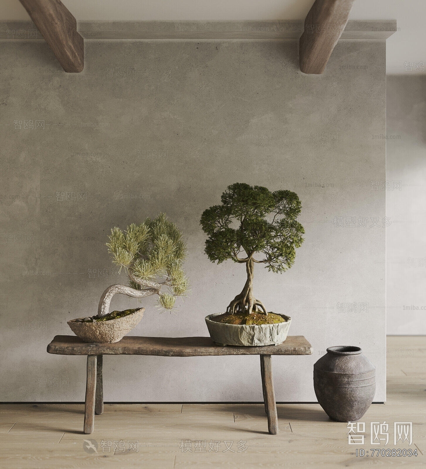 Wabi-sabi Style Bonsai